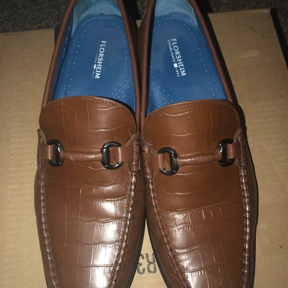 Florsheim Men’s Brown Loafers - Picture 4 of 8